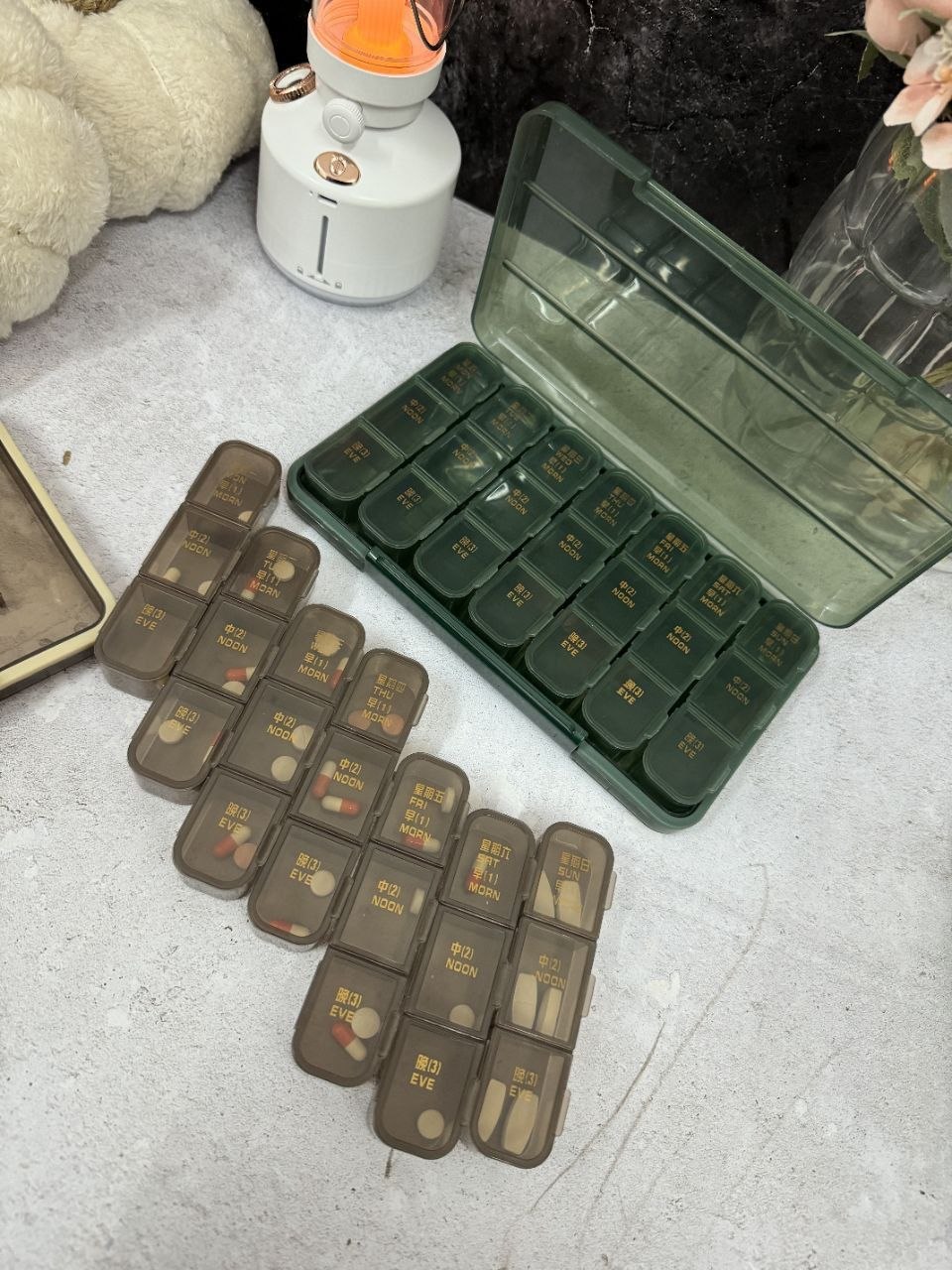جا قرصی سه خانه