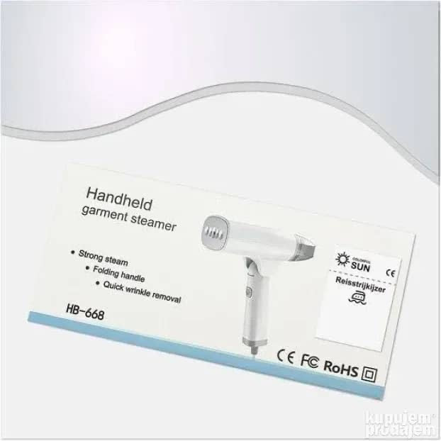 اتو بخار مسافرتی مدل HB-668 بخارگر قابل حمل ۶ حالته